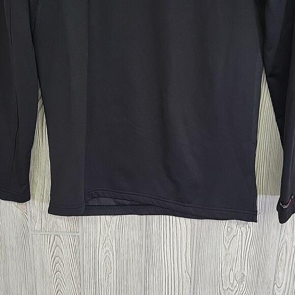 Spyder Active Black Pullover Athletic Shirt, Men's Medium, NWT - Picture 3 of 12